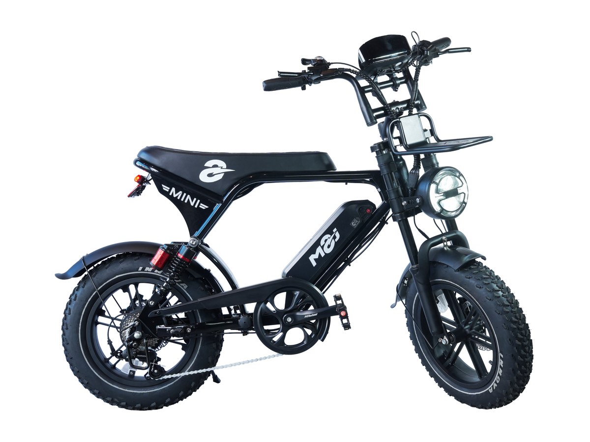 MAJ V8 Mini Ultra, bicicleta elétrica compacta de 750 W, na Avolt em Vitória ES