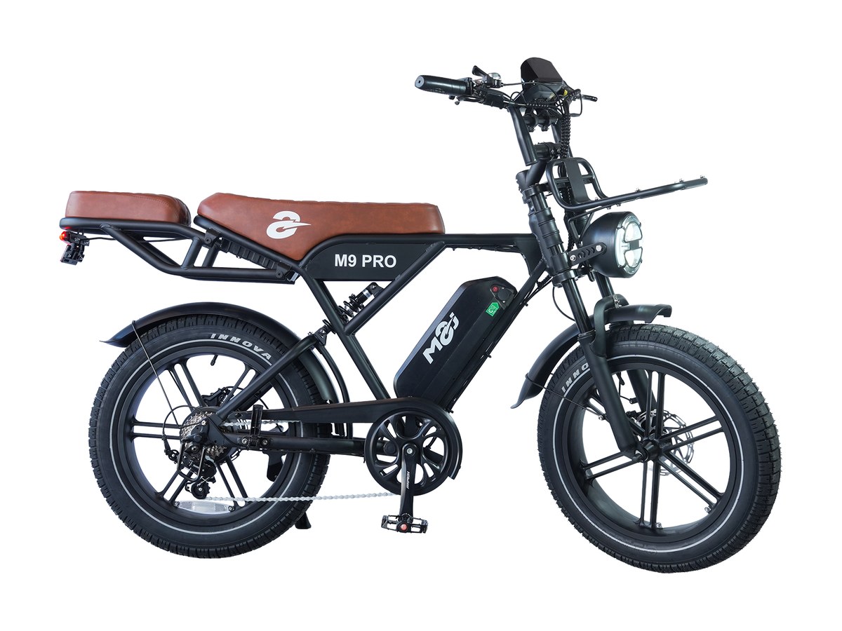 MAJ M9 Pro, bicicleta elétrica de 1000 W com freios hidráulicos, na Avolt em Vitória ES